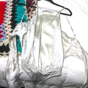 Abercrombie open back (tie) jumpsuit